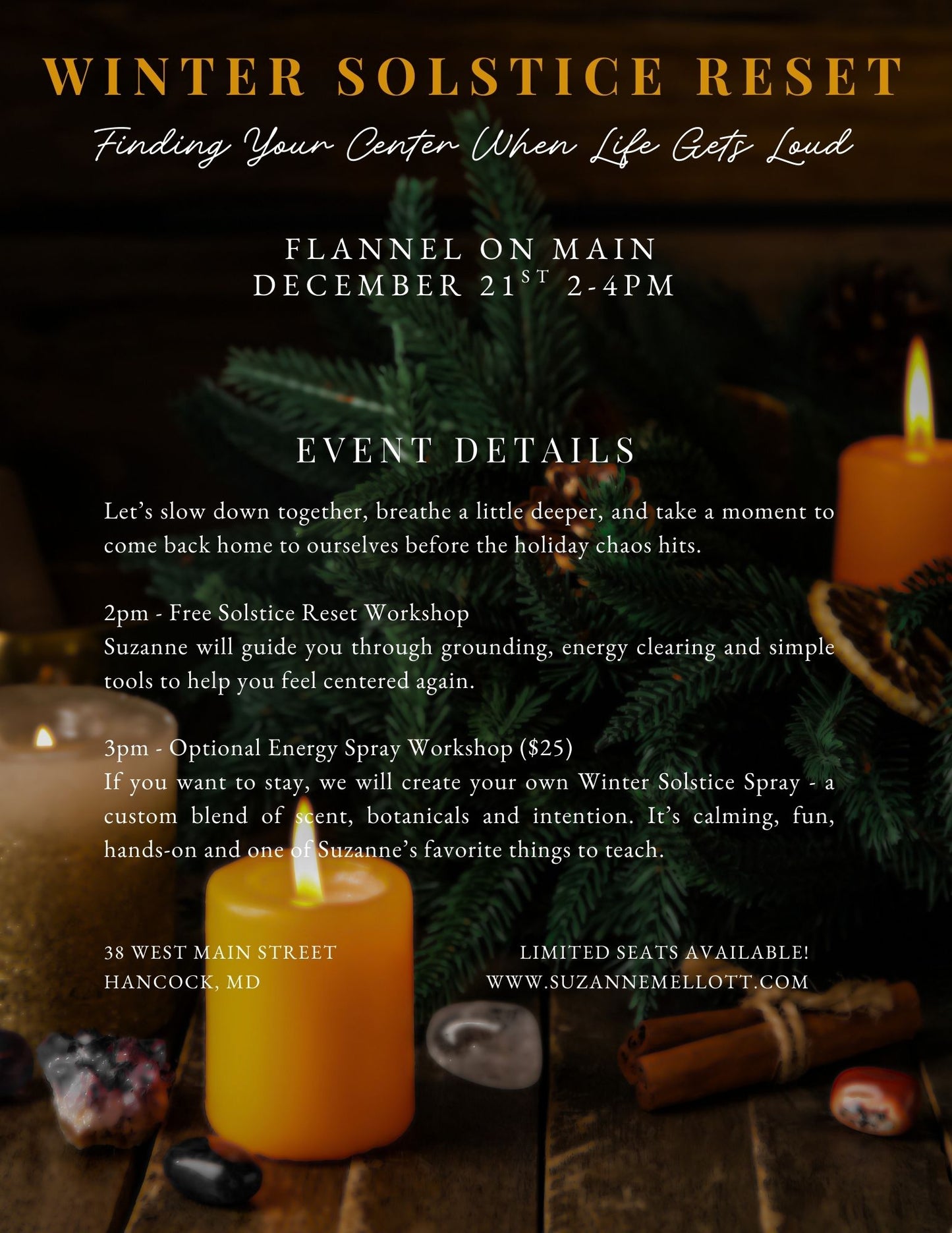 Winter Solstice Reset - In-Person Workshop